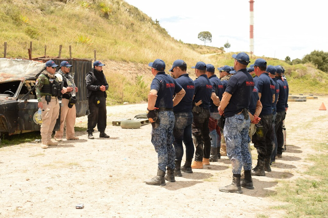 Training session for television anchors on conflict de-escalation